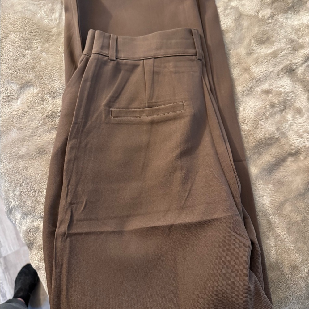 Amazon Women's Wide Leg Pants - Brown